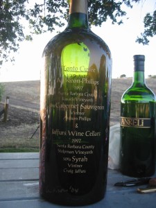 9 liter bottle of 1997 Tonto Cuvee (one of a kind)